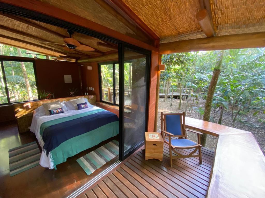 Banana Bamboo Ecolodge Ubatuba Eksteriør billede