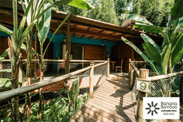 Banana Bamboo Ecolodge Ubatuba Eksteriør billede