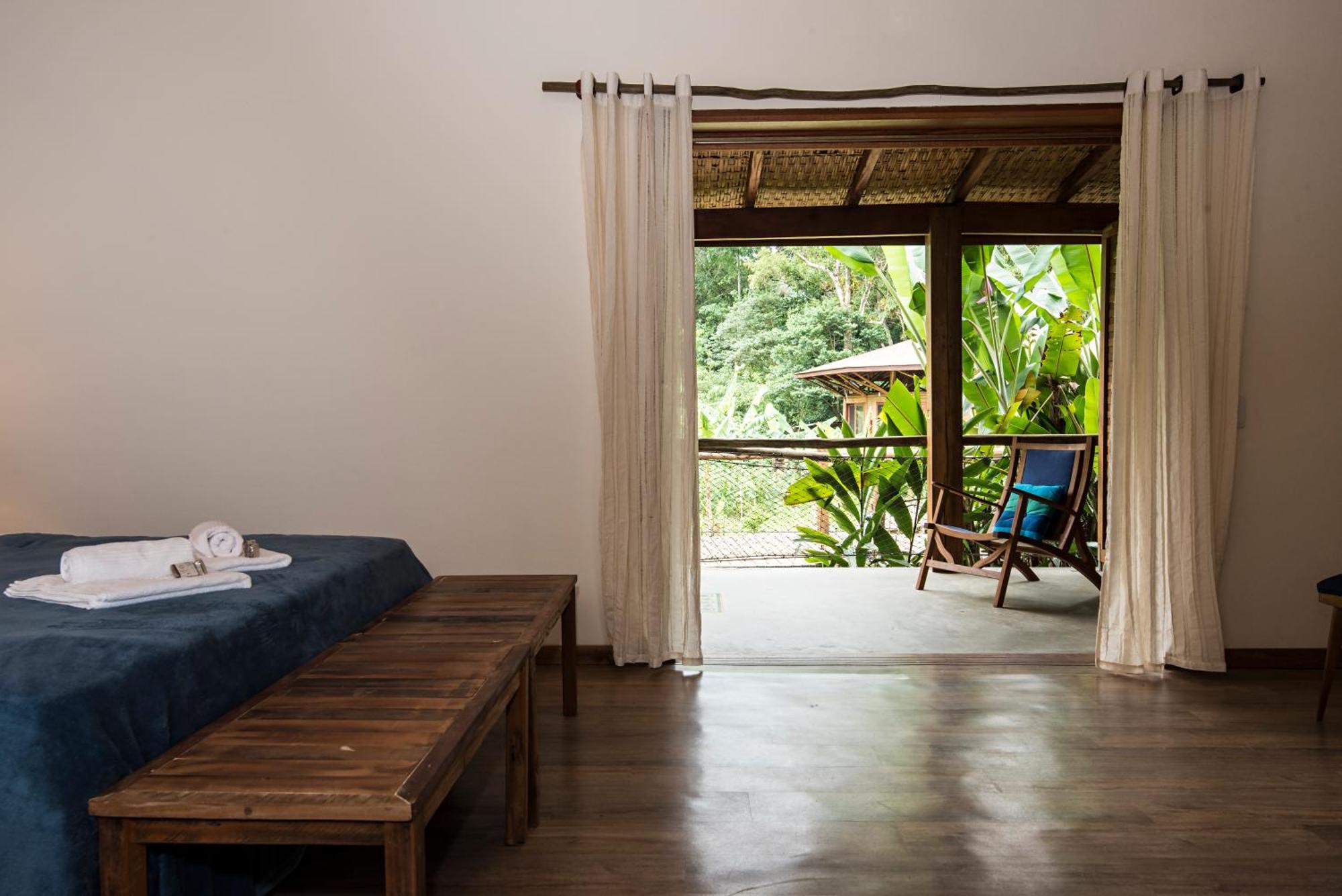 Banana Bamboo Ecolodge Ubatuba Eksteriør billede